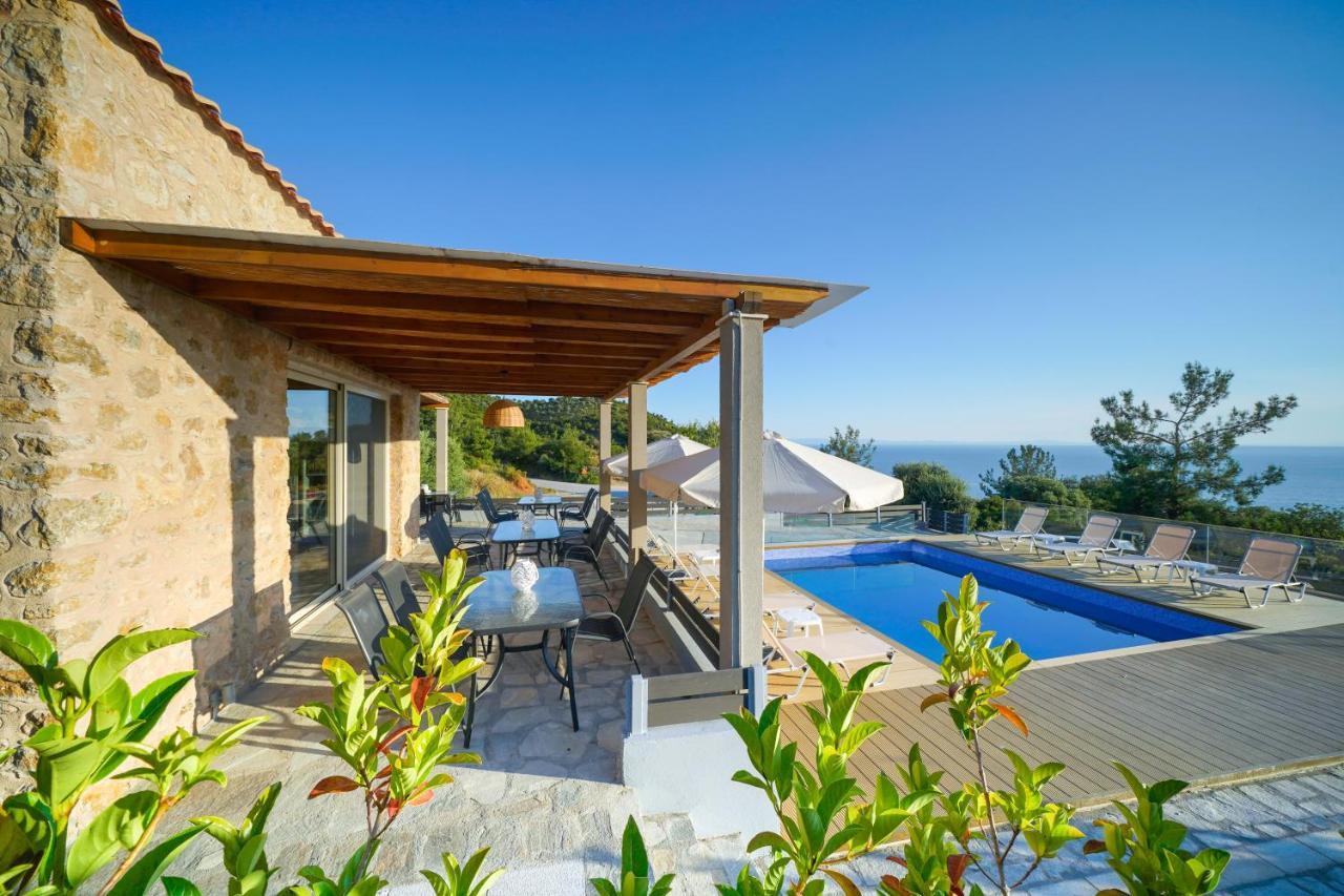 Mare Pedra Villas Skala Marion Luaran gambar