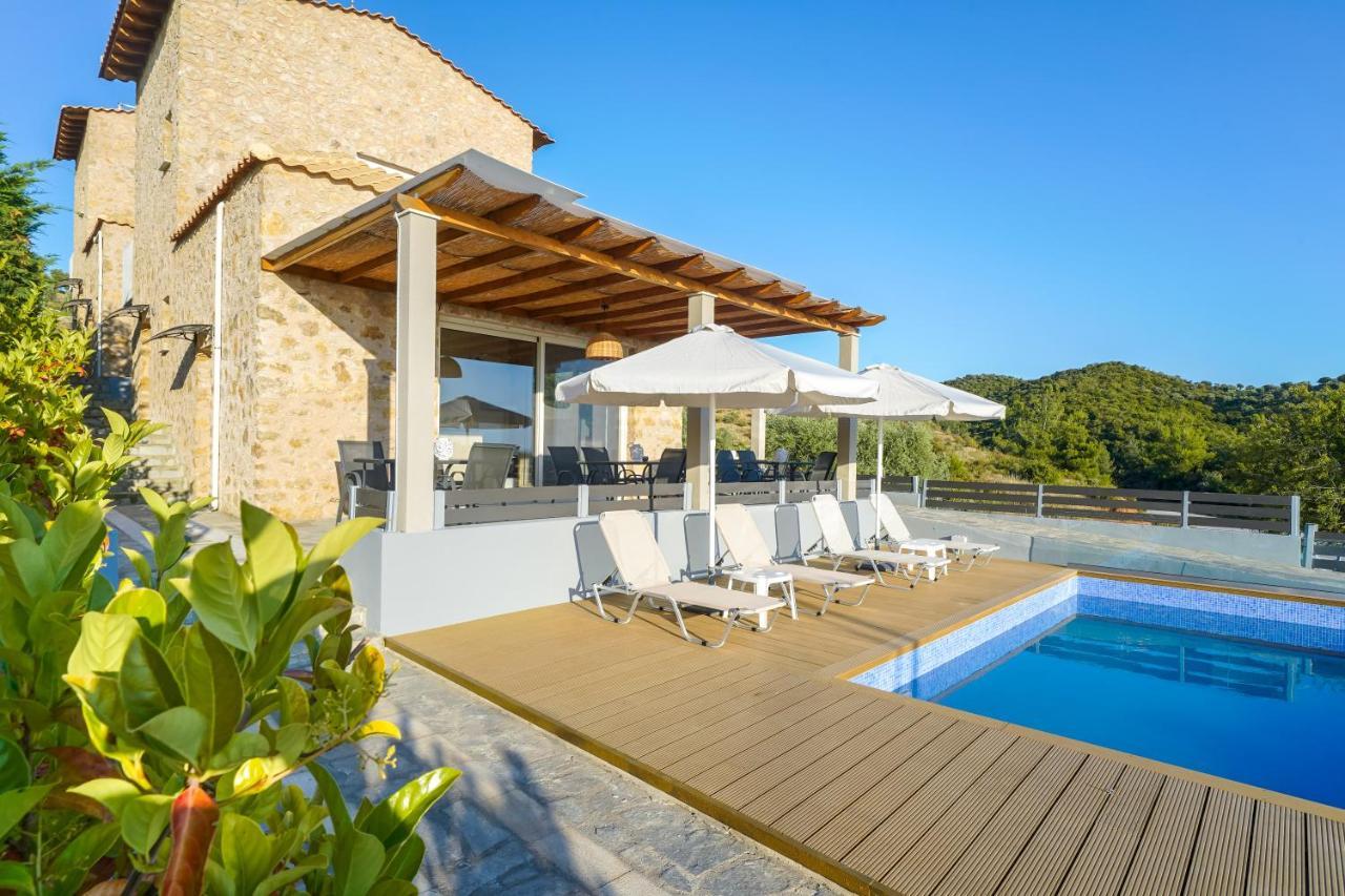 Mare Pedra Villas Skala Marion Luaran gambar