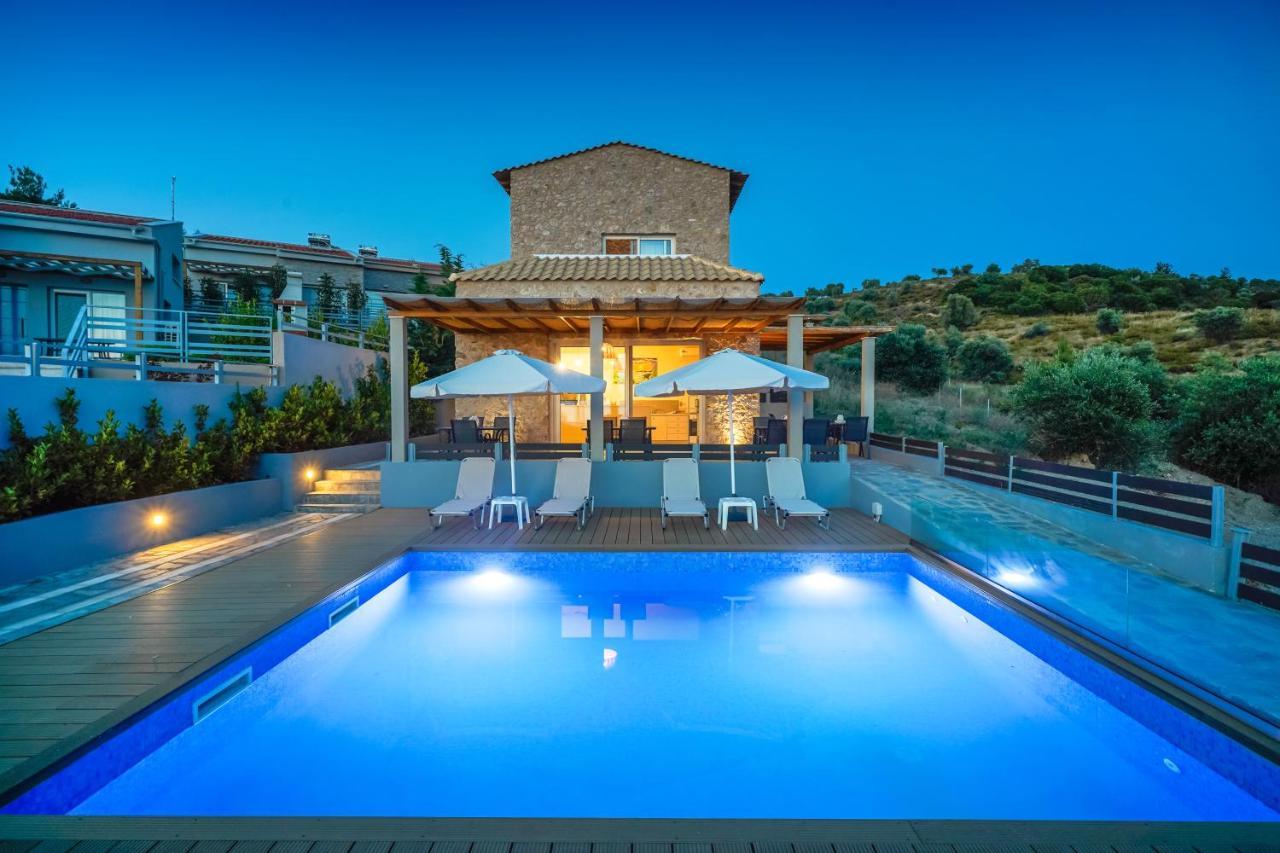 Mare Pedra Villas Skala Marion Luaran gambar