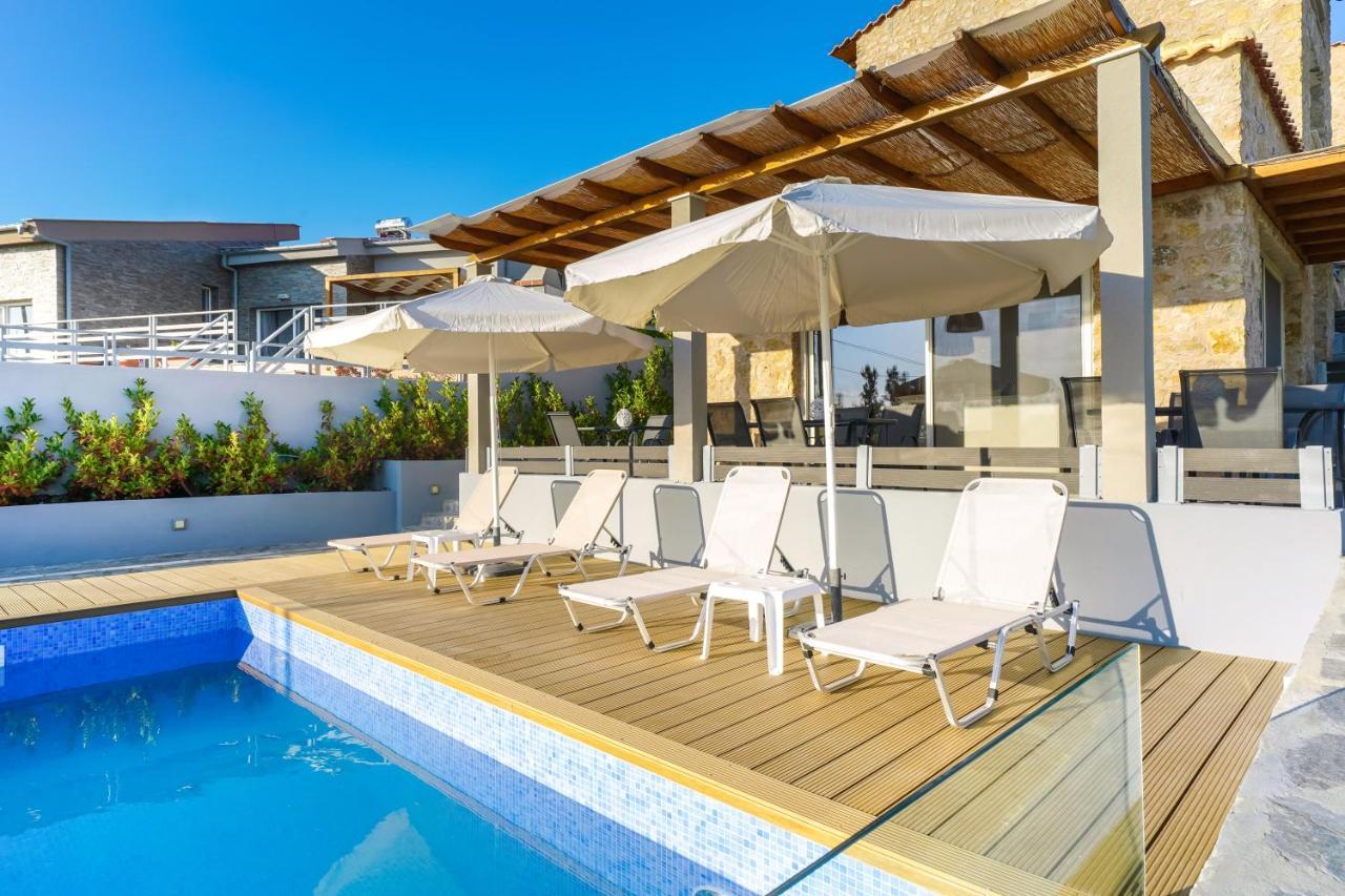 Mare Pedra Villas Skala Marion Luaran gambar